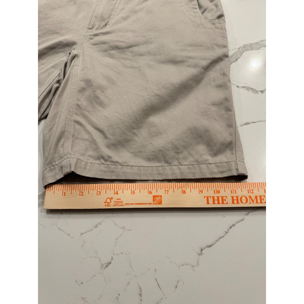 Mountain Khakis Men Relaxed Fit Jackson Hole Cotton Twill Shorts Khaki Tan 35x10 - Picture 9 of 10
